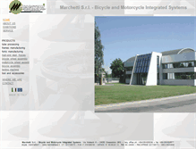 Tablet Screenshot of marchettispa.it